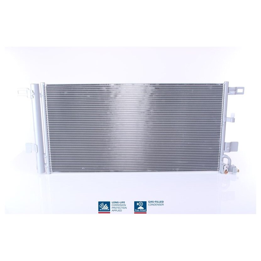 NISSENS Kondensator, Klimaanlage 941076 für 8W0816421C
