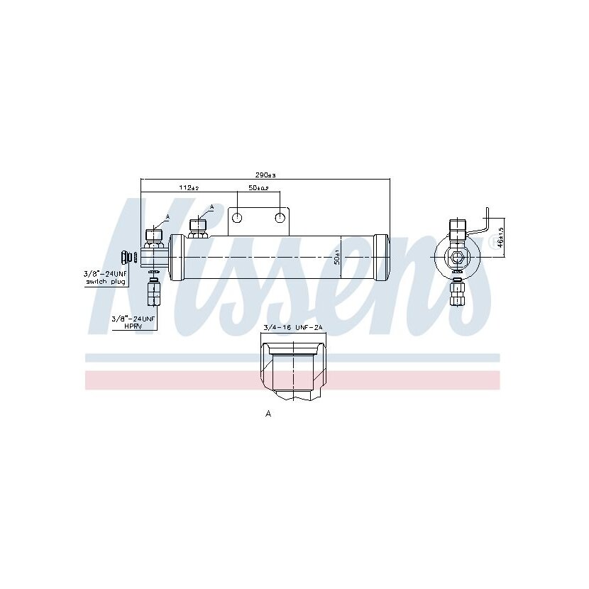 NISSENS Trockner, Klimaanlage 95511 für 0008303083