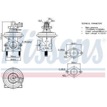 NISSENS AGR-Ventil 98474 für 1120698