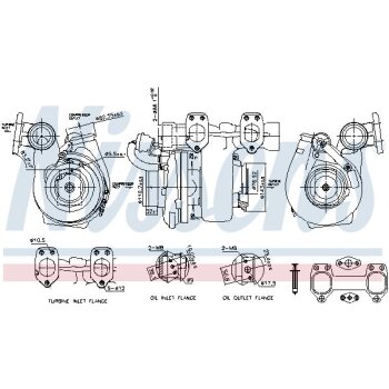 NISSENS Lader, Aufladung 93693 für 1840579