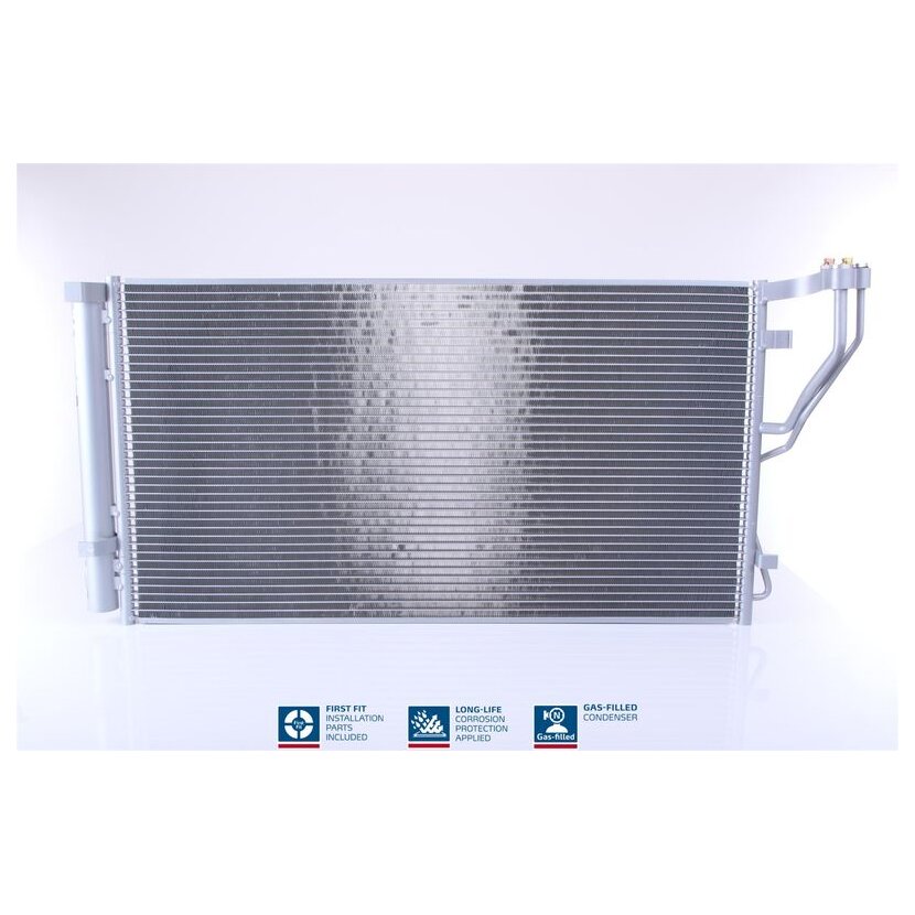 NISSENS Kondensator, Klimaanlage 940244 für 976063Z200