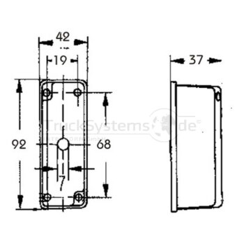 PROPLAST Umrissleuchte - 40 101 004