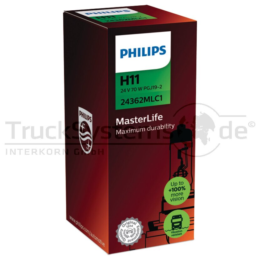 PHILIPS H11-Halogen-Scheinwerferlampe -  24362 ML C1