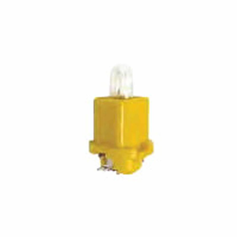 PHILIPS Glassockellampe 24V 1.2W gelb 24029 CP BAX8.5d/2