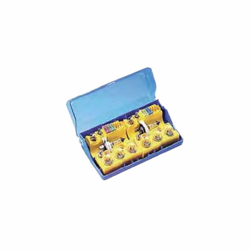 Glühlampen-Ersatzkasten mit 24 Volt H7-Halogen-Glühlampen- H7 - 24V - Set