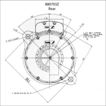 PRESTOLITE Generator 880703Z passend für 638263R