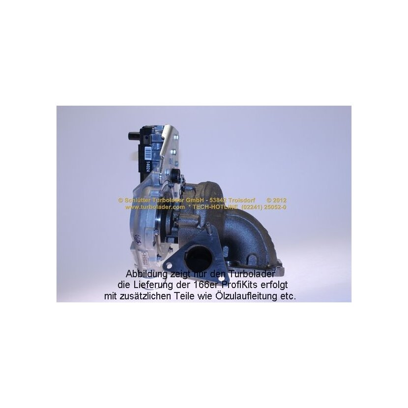 SCHLÜTTER TURBOLADER Lader, Aufladung 166-00055EOL - 16600055EOL für 1050657