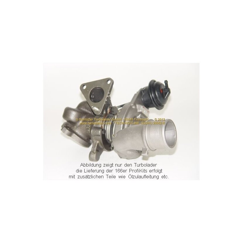 SCHLÜTTER TURBOLADER Lader, Aufladung PRO-09070 - PRO09070 für MW31216381