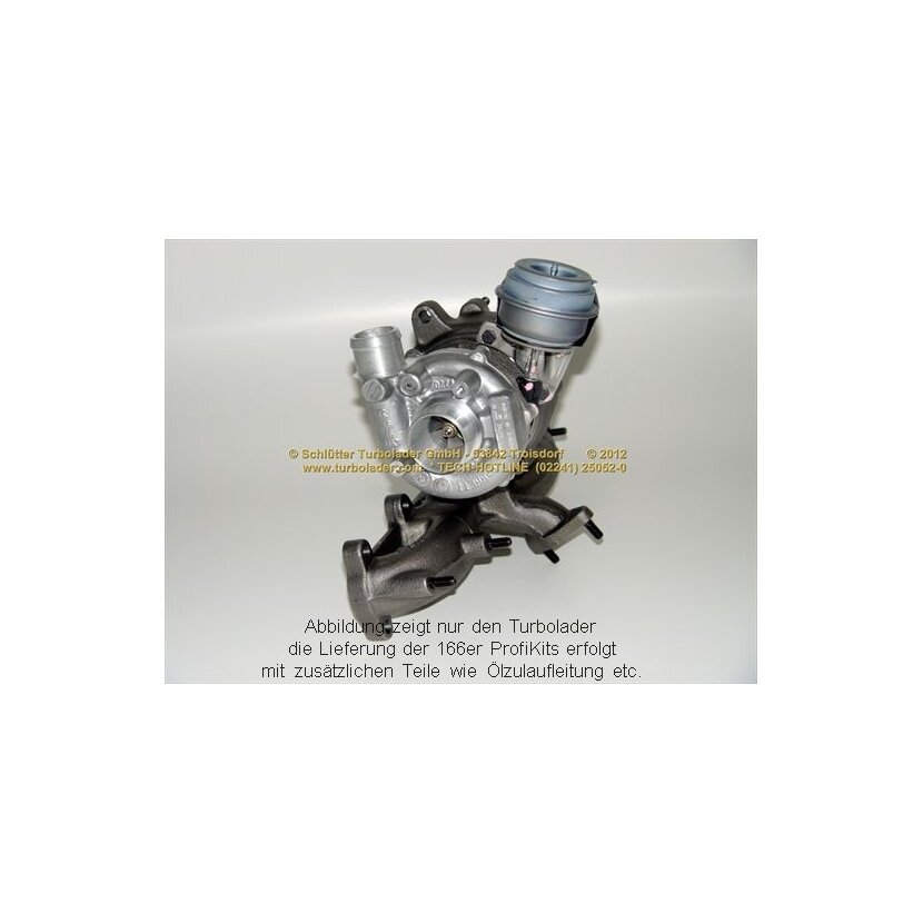 SCHLÜTTER TURBOLADER Lader, Aufladung 166-00010 D - 16600010D für 038253019