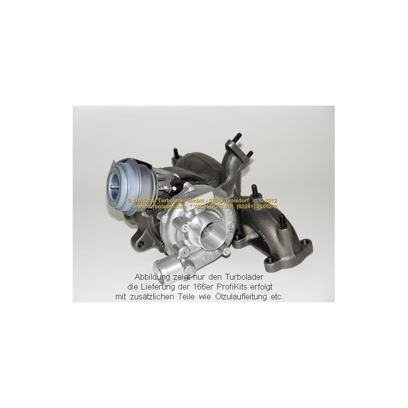 SCHLÜTTER TURBOLADER Lader, Aufladung 166-00010 D - 16600010D für 038253019
