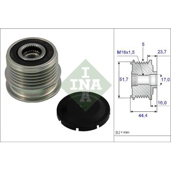 Schaeffler INA Generatorfreilauf 535 0020 10 - 535002010...