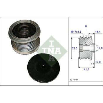 Schaeffler INA Generatorfreilauf 535 0147 10 - 535014710...