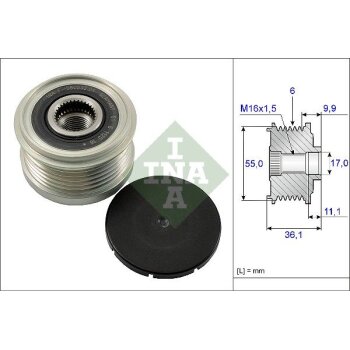 Schaeffler INA Generatorfreilauf 535 0103 10 - 535010310...