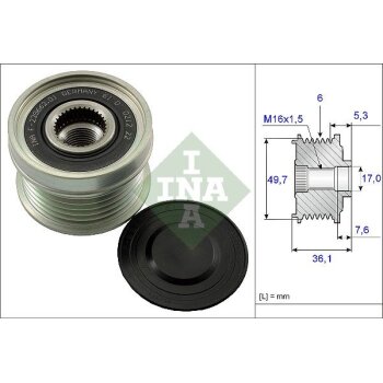 Schaeffler INA Generatorfreilauf 535 0134 10 - 535013410...