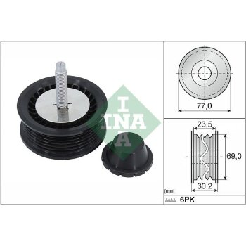 Schaeffler INA Umlenk-/Führungsrolle,...