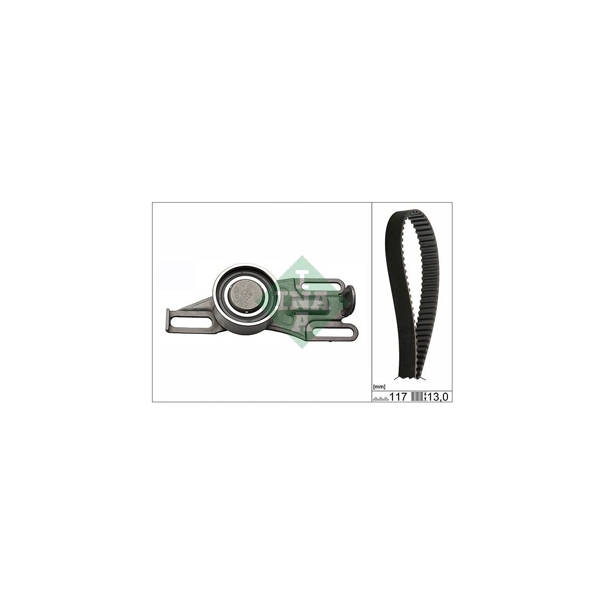 Schaeffler INA Zahnriemensatz 530 0019 10 - 530001910 für 00 000 829 12