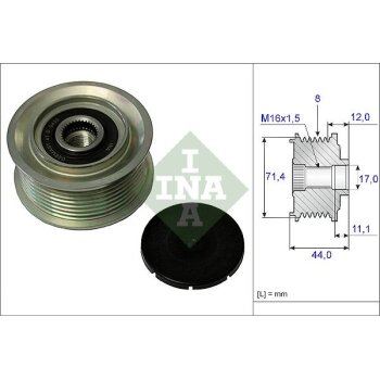 Schaeffler INA Generatorfreilauf 535 0055 10 - 535005510...