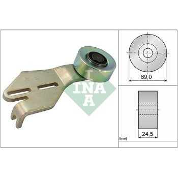 Schaeffler INA Spannrolle, Keilrippenriemen 531 0238 10 -...