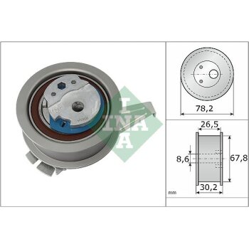 Schaeffler INA Spannrolle, Zahnriemen 531 0847 10 -...