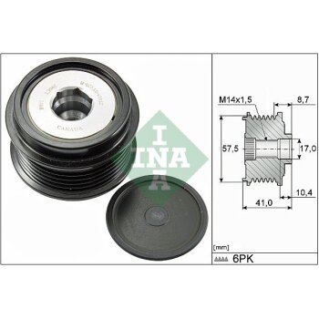 Schaeffler INA Generatorfreilauf 535 0282 10 - 535028210...