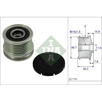 Schaeffler INA Generatorfreilauf 535 0015 10 - 535001510...