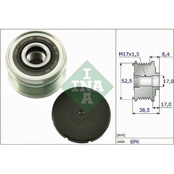 Schaeffler INA Generatorfreilauf 535 0273 10 - 535027310...