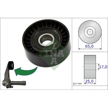 Schaeffler INA Spannrolle, Keilrippenriemen 531 0866 10 -...