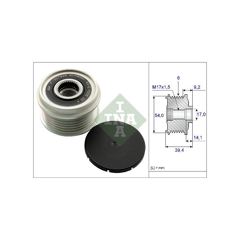 Schaeffler INA Generatorfreilauf 535 0151 10 - 535015110 für 16 088 581 80