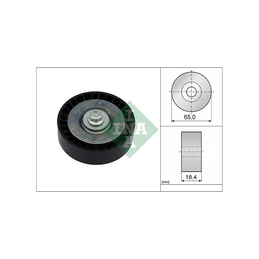 Schaeffler INA Umlenk-/Führungsrolle, Keilrippenriemen 532 0913 10 - 532091310 für 5157379