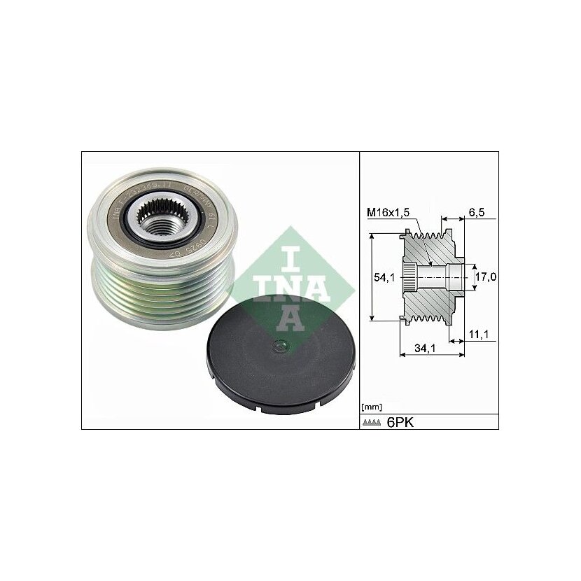 poulie dynamo 2.3L - - Iveco onderdelen