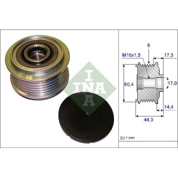 Schaeffler INA Generatorfreilauf 535 0207 10 - 535020710...