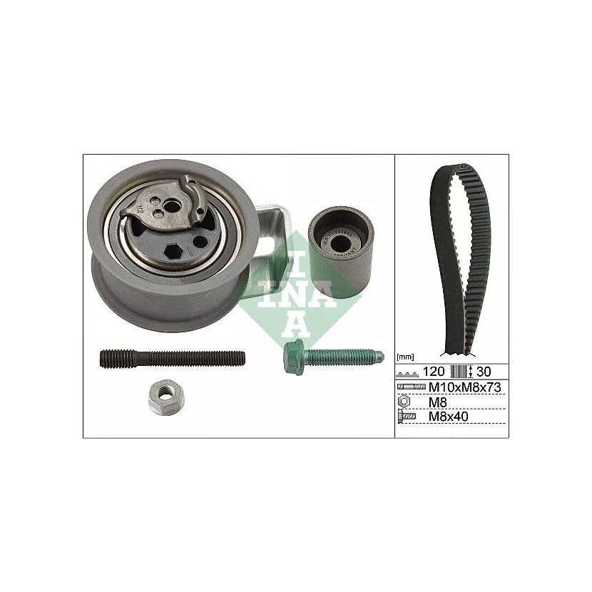Schaeffler INA Zahnriemensatz 530 0091 10 - 530009110 für 038 109 119 L