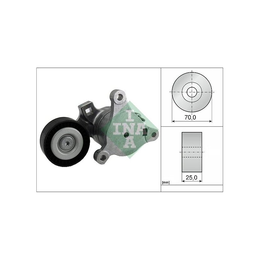 Schaeffler INA Riemenspanner, Keilrippenriemen 534 0362 10 - 534036210 für 16 114 253 80
