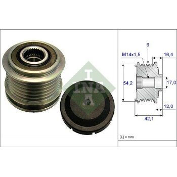 Schaeffler INA Generatorfreilauf 535 0181 10 - 535018110...