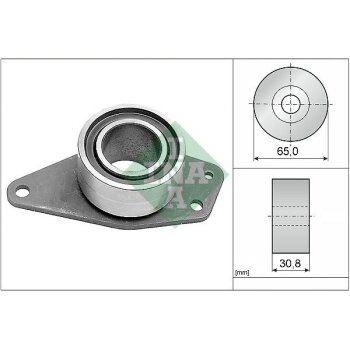 Schaeffler INA Umlenk-/Führungsrolle, Zahnriemen 532...