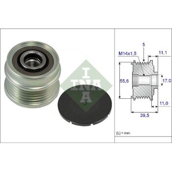 Schaeffler INA Generatorfreilauf 535 0218 10 - 535021810...