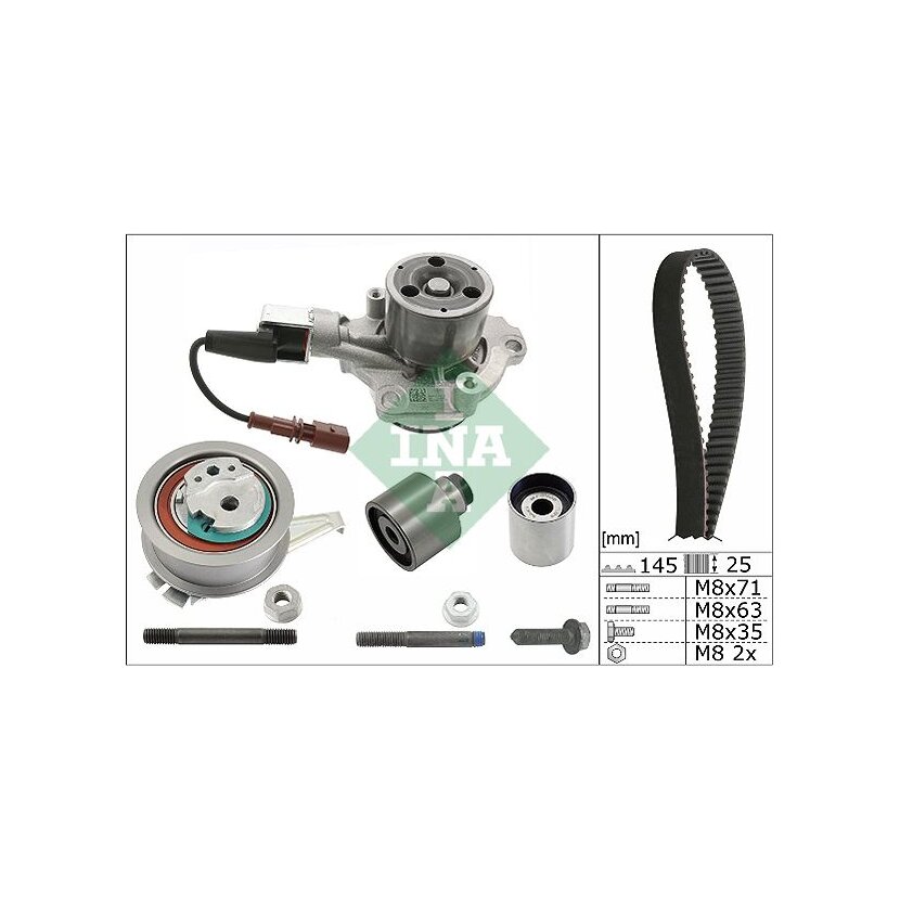 Schaeffler INA Wasserpumpe + Zahnriemensatz 530 0650 30 - 530065030 für 036 109 244 K