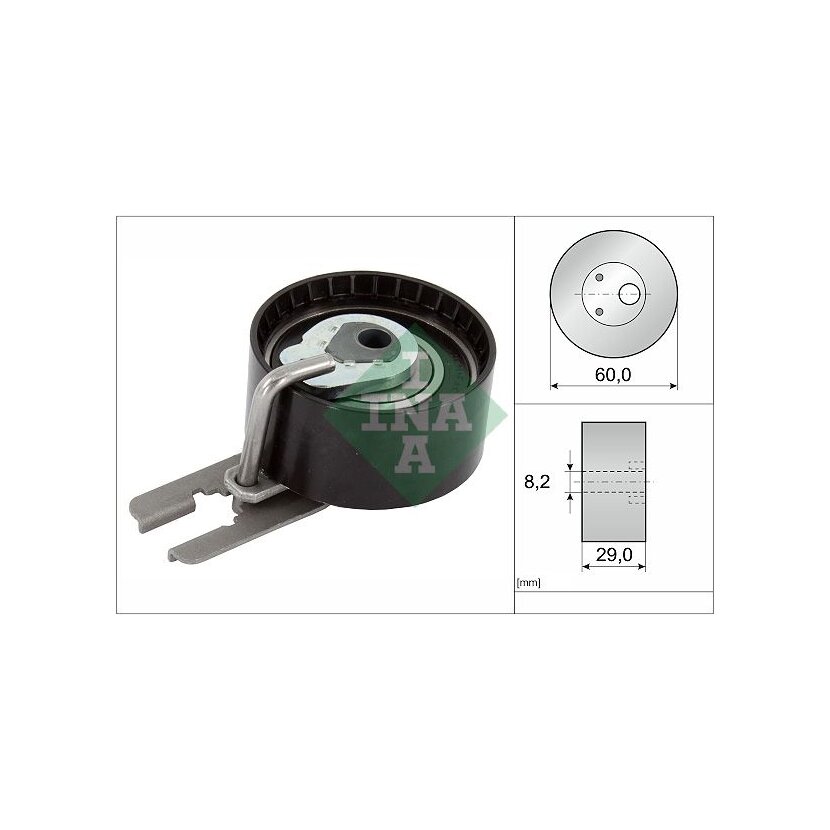 Schaeffler INA Spannrolle, Zahnriemen 531 0555 10 - 531055510 für 11 31 7 805 960