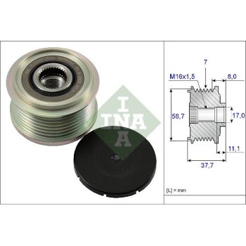 Schaeffler INA Generatorfreilauf 535 0128 10 - 535012810...