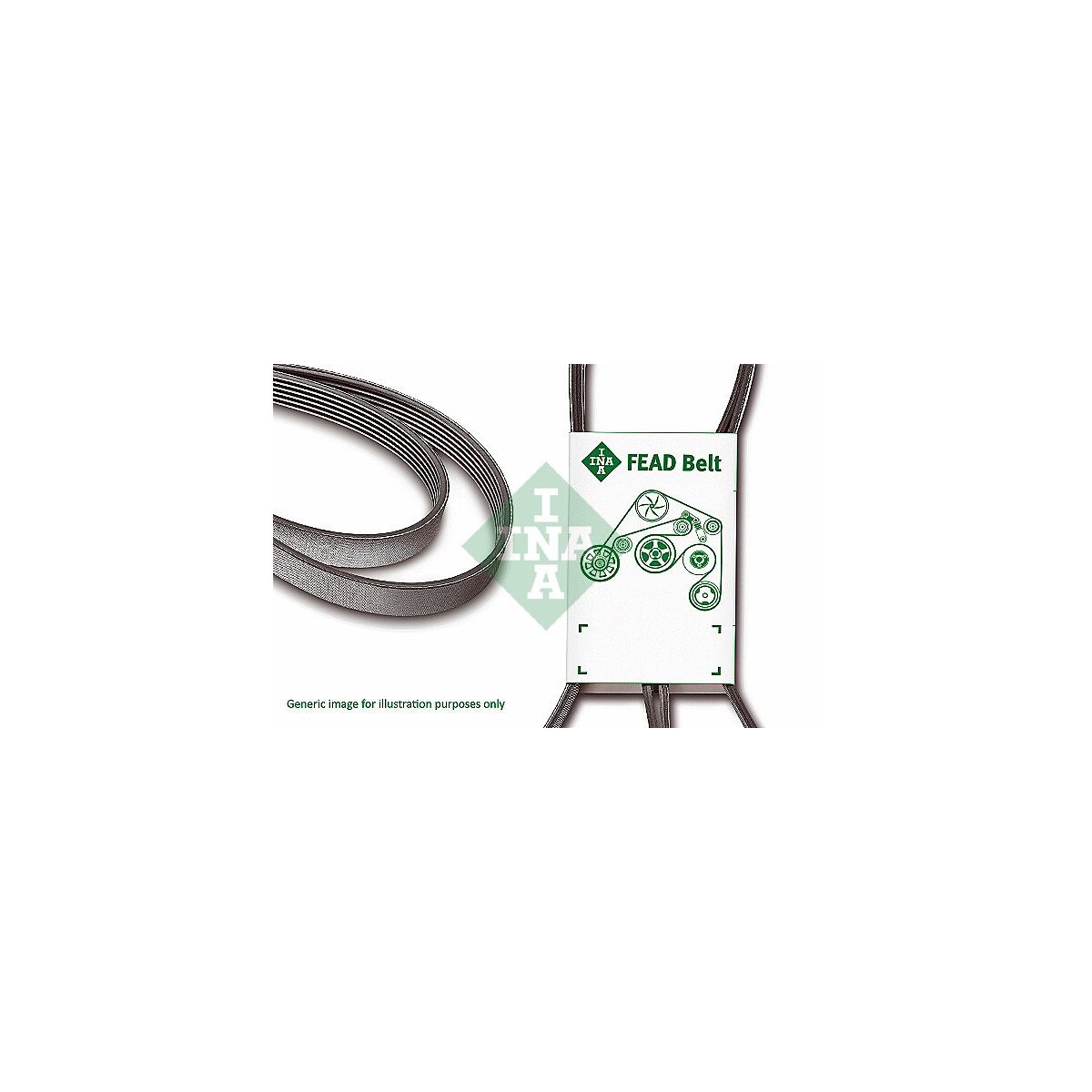 Schaeffler INA Keilrippenriemen FB 6PK2175 - FB6PK2175 für 11 28 7 786 765