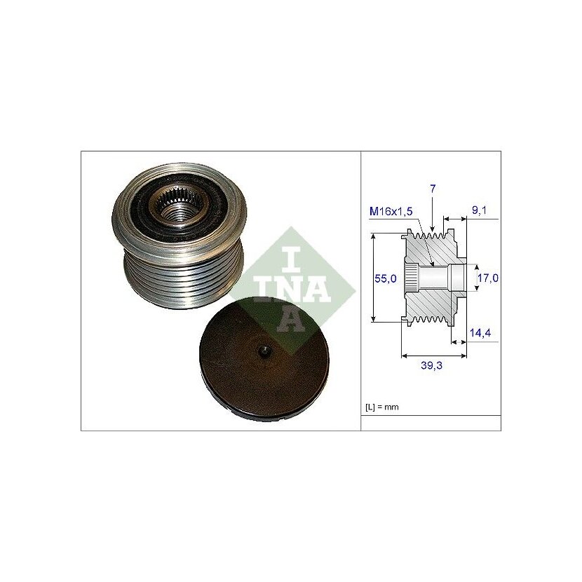Schaeffler INA Generatorfreilauf 535 0142 10 - 535014210 für 37300-3A002
