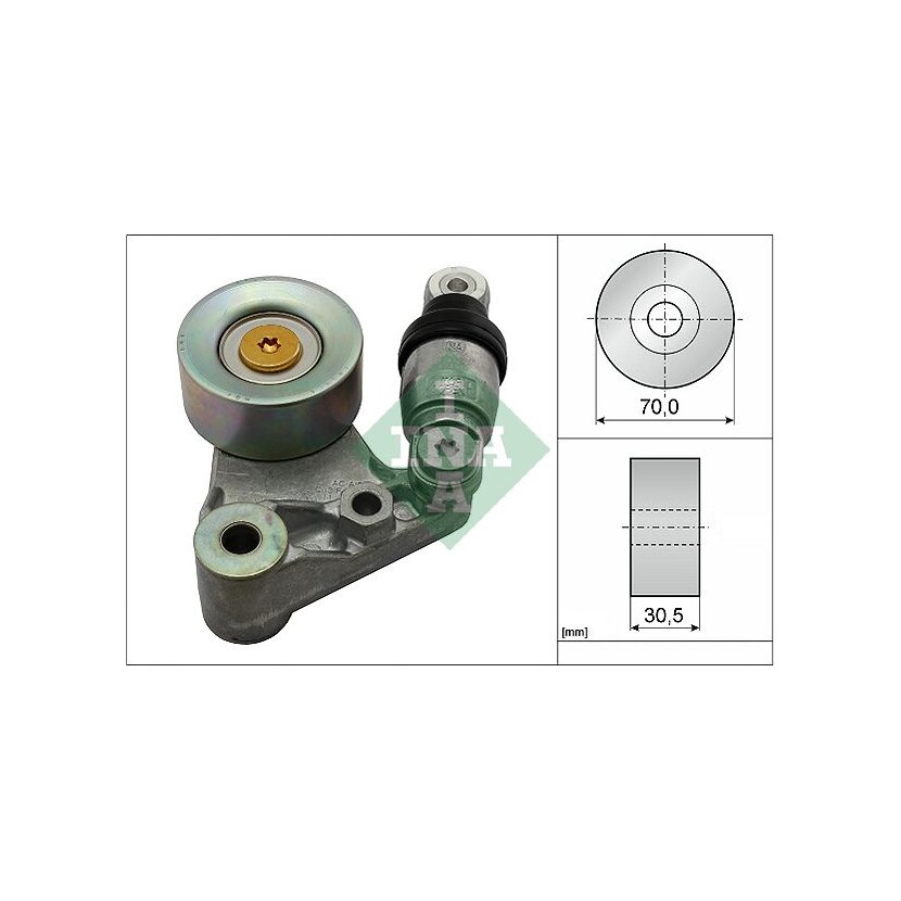 Schaeffler INA Riemenspanner, Keilrippenriemen 534 0629 10 - 534062910 für 11750-MA70A