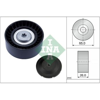 Schaeffler INA Umlenk-/Führungsrolle,...