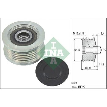 Schaeffler INA Generatorfreilauf 535 0023 10 - 535002310...