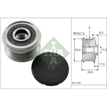 Schaeffler INA Generatorfreilauf 535 0137 10 - 535013710...