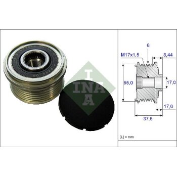 Schaeffler INA Generatorfreilauf 535 0246 10 - 535024610...
