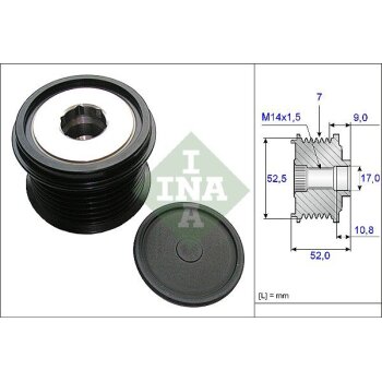 Schaeffler INA Generatorfreilauf 535 0209 10 - 535020910...