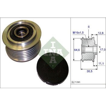 Schaeffler INA Generatorfreilauf 535 0201 10 - 535020110...