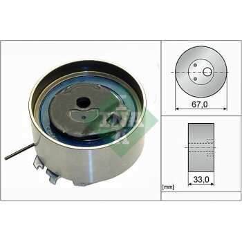Schaeffler INA Spannrolle, Zahnriemen 531 0869 10 -...