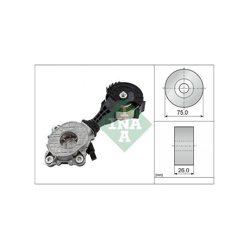Schaeffler INA Riemenspanner, Keilrippenriemen 534 0426 10 - 534042610 für 11 28 7 548 848